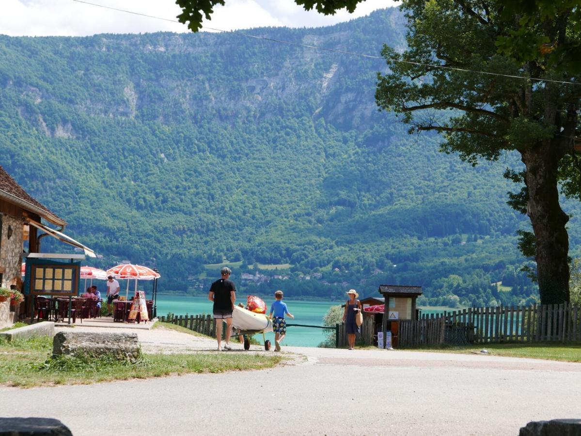 Huttopia Lac D'Aiguebelette Saint-Alban-de-Montbel Buitenkant foto
