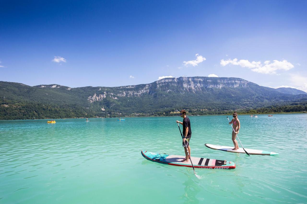 Huttopia Lac D'Aiguebelette Saint-Alban-de-Montbel Buitenkant foto