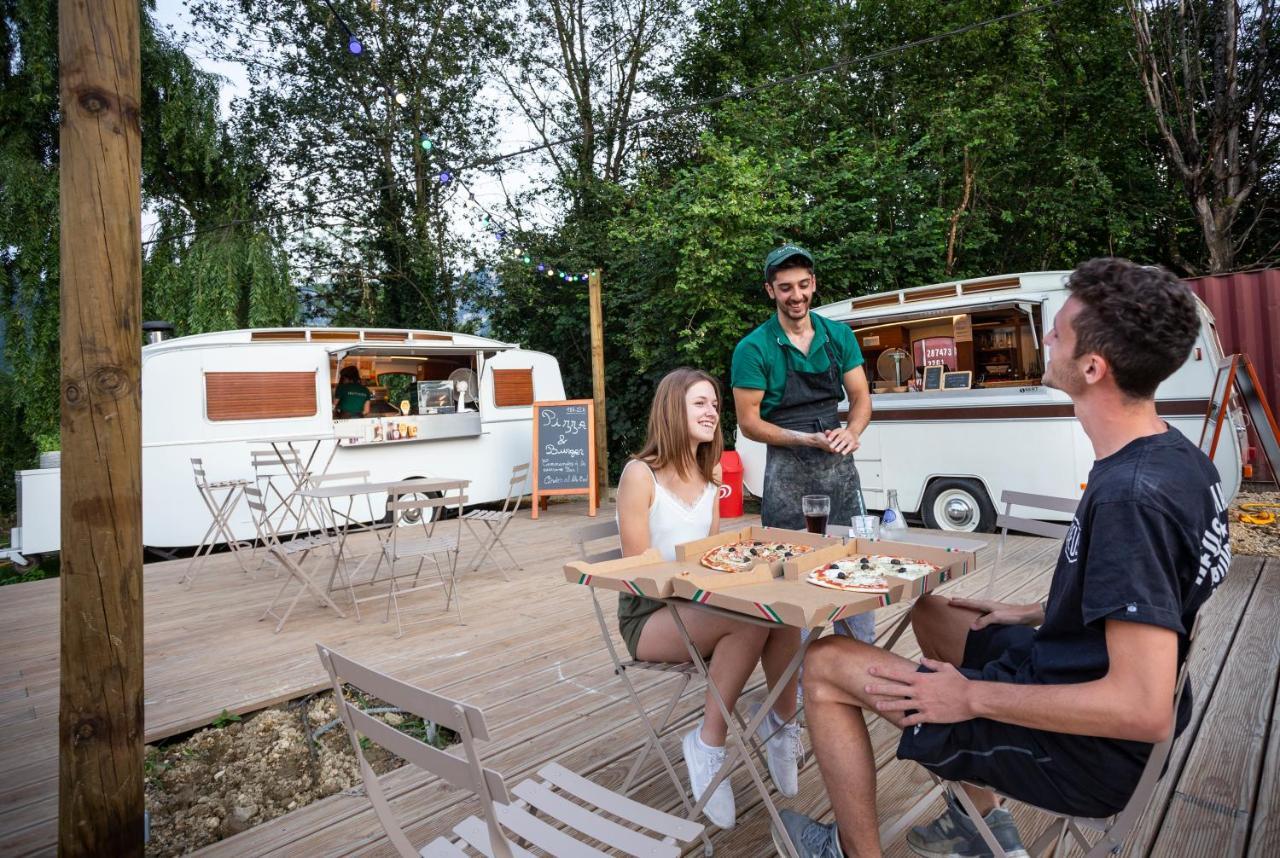 Huttopia Lac D'Aiguebelette Saint-Alban-de-Montbel Buitenkant foto
